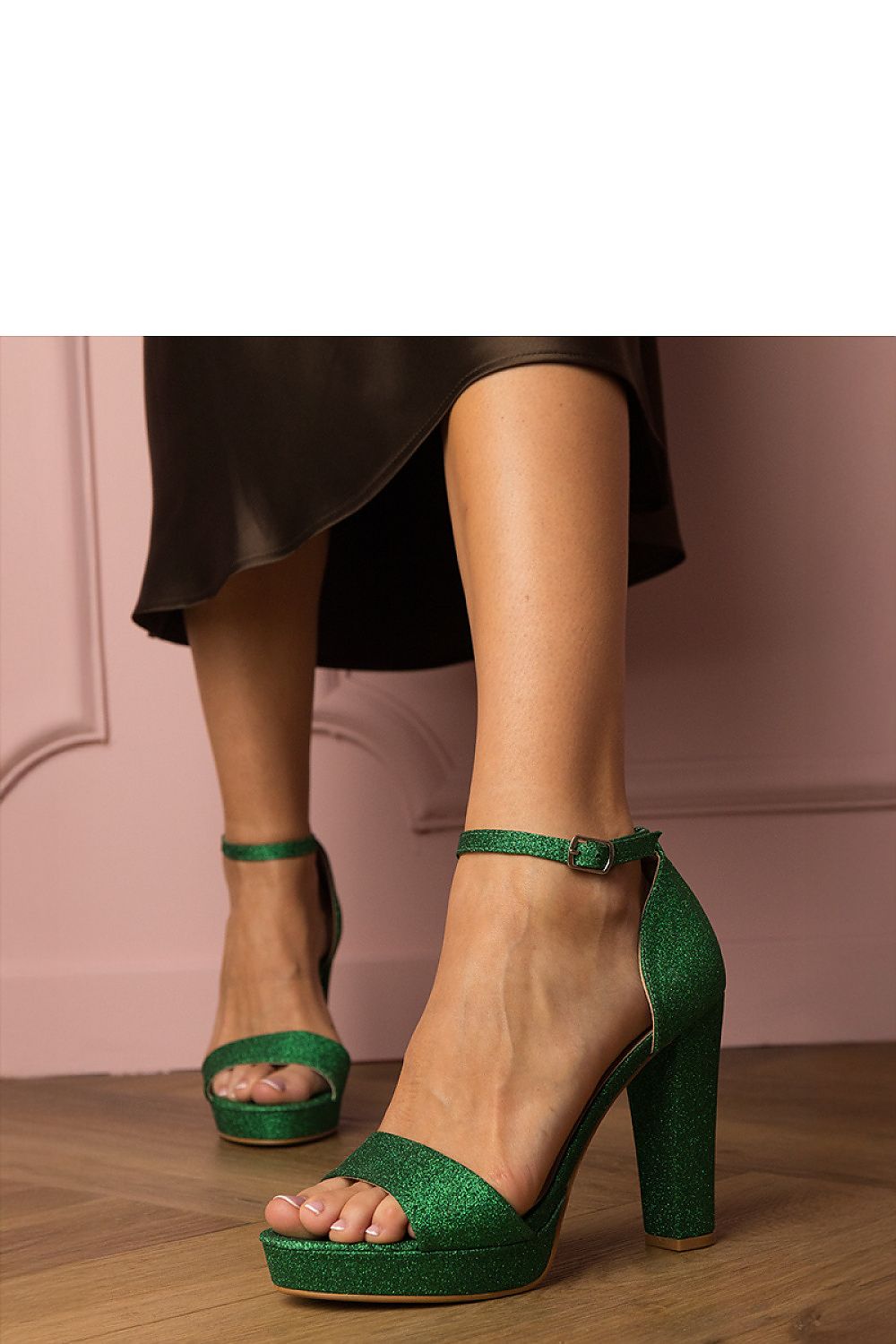  Sandały Model Sandis KK51P Green - PRIMO 