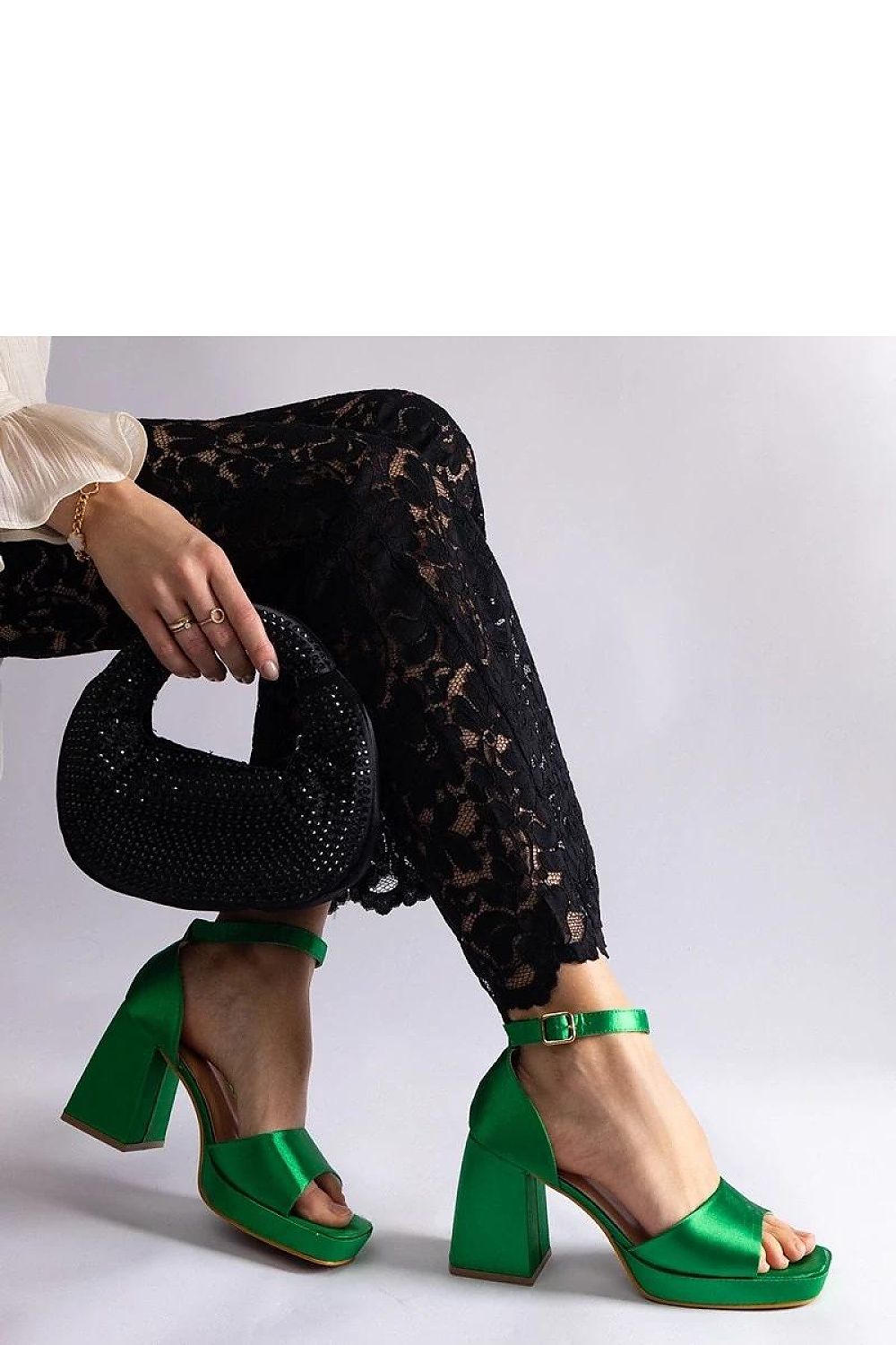  Sandały Model Saucedo OK-27 Green - PRIMO 