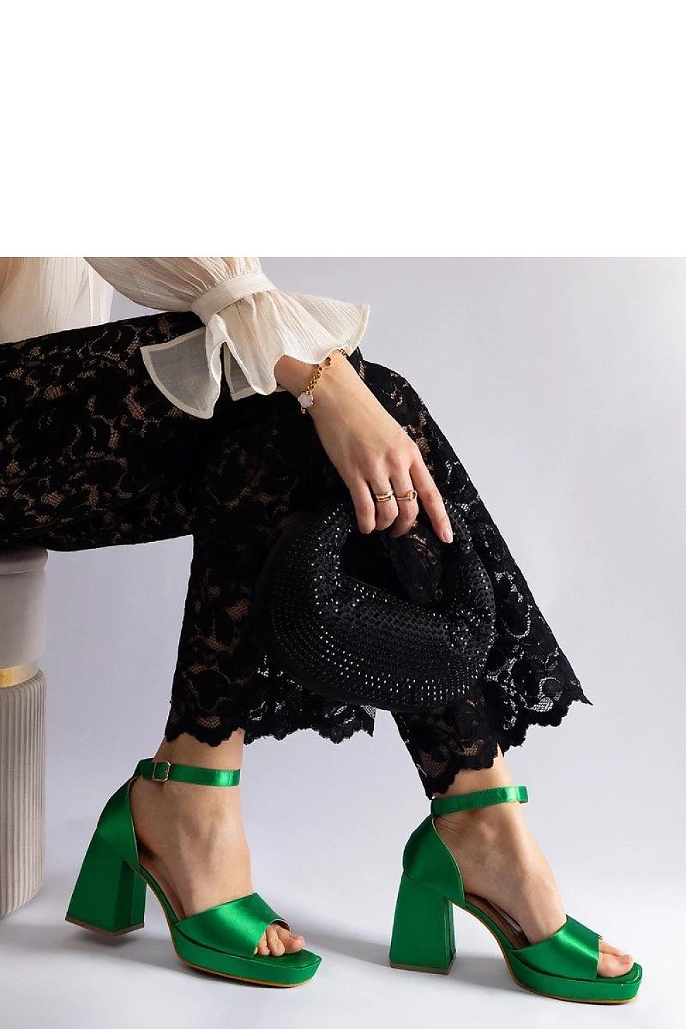  Sandały Model Saucedo OK-27 Green - PRIMO 