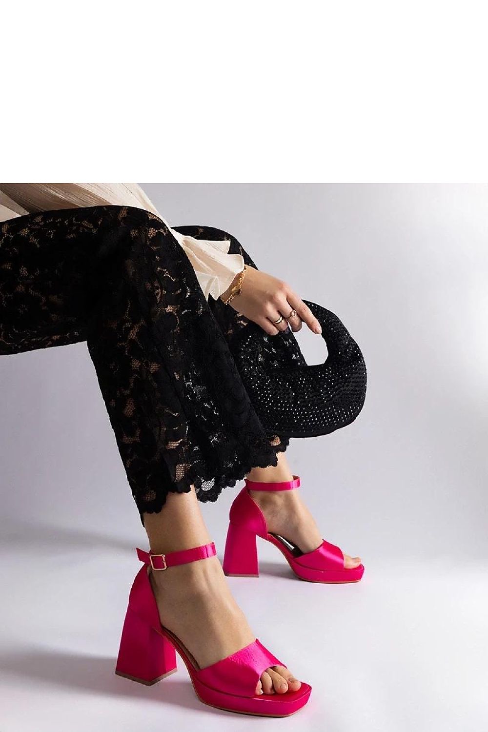  Sandały Model Saucedo OK-27 Pink - PRIMO 