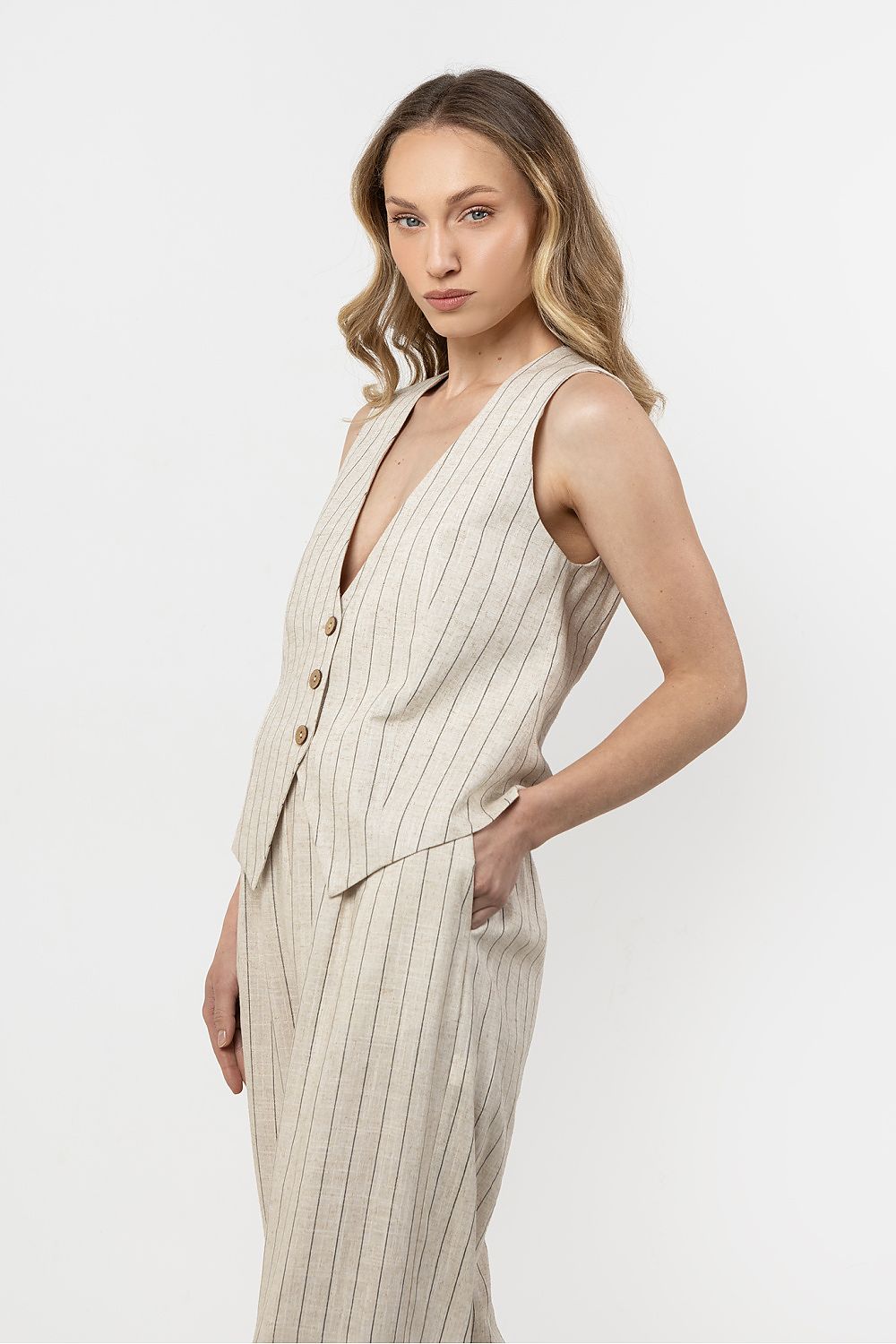   Kamizelka Model A727 Mocca - awama 