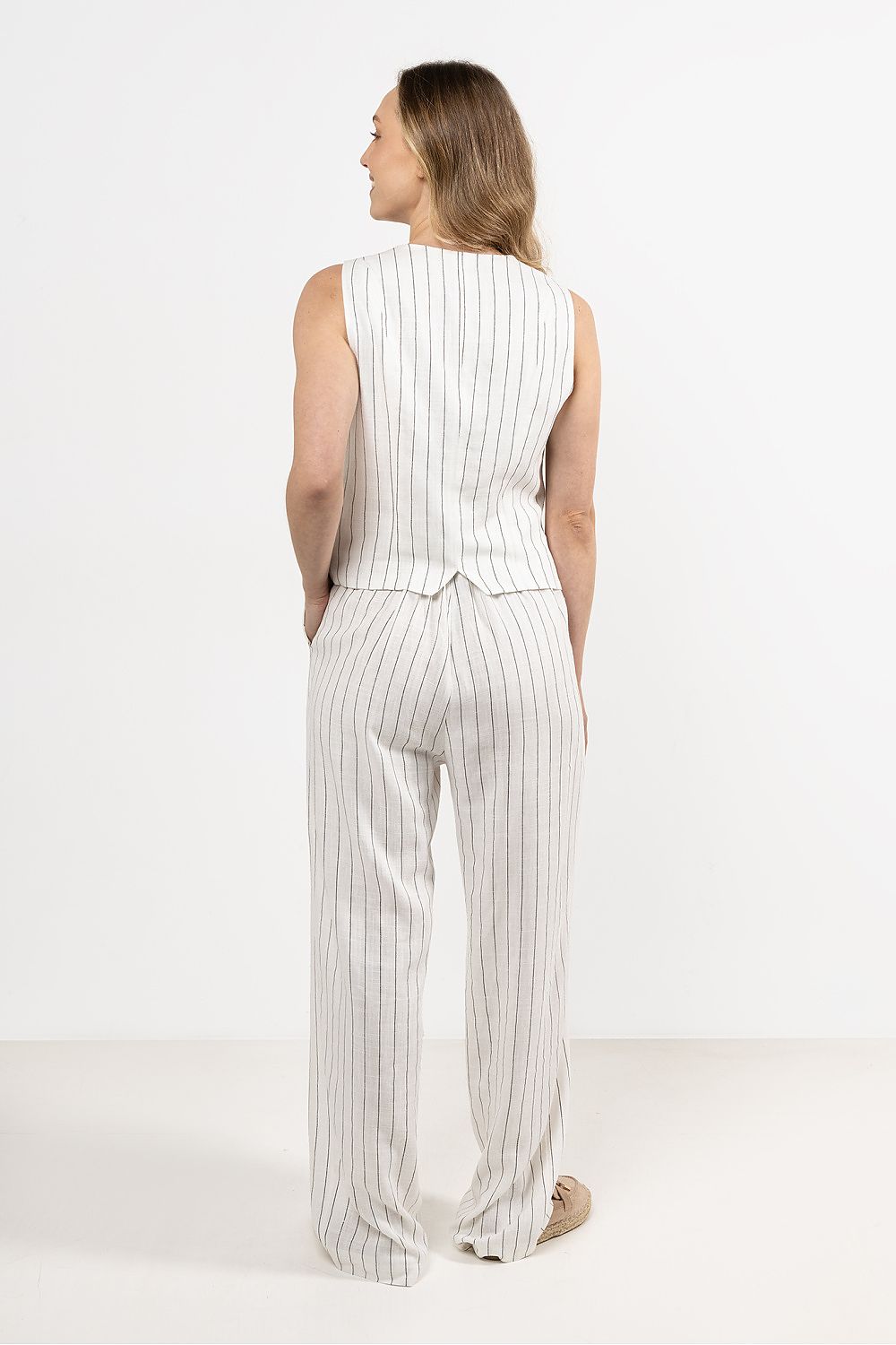   Kamizelka Model A727 Śmietanka - awama 