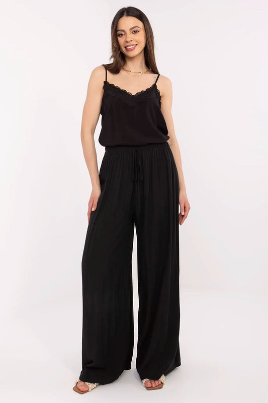  Spodnie Damskie Model MI-SP-25734.78 Black - Italy Moda 