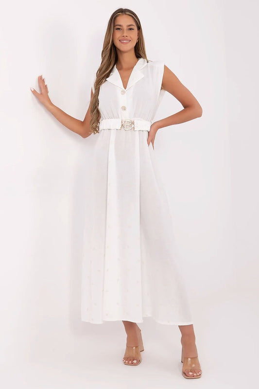 Sukienka Model DHJ-SK-20871.64 White - Italy Moda 