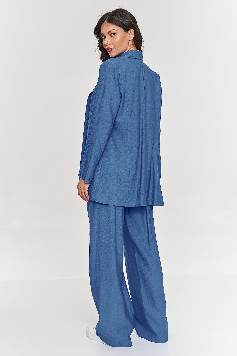  Spodnie Komplet Model M883 Blue Jeans - Makadamia 