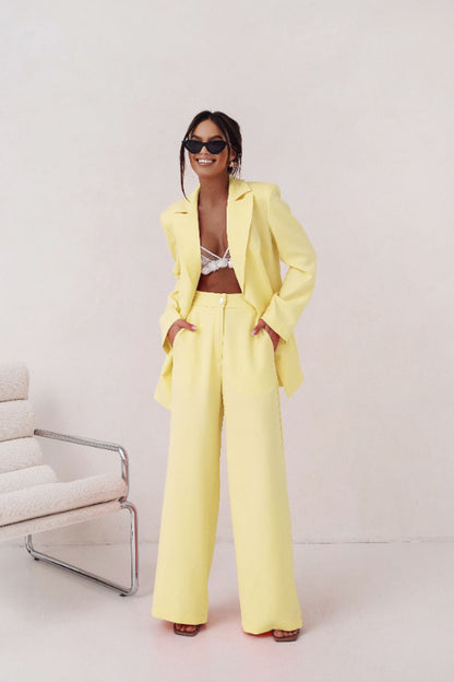  Spodnie Komplet Model Emma 260430233 Yellow - LaBalancia 