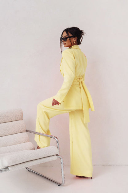  Spodnie Komplet Model Emma 260430233 Yellow - LaBalancia 