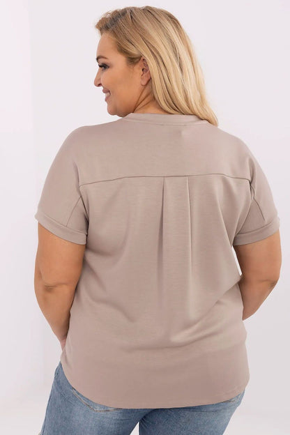   Bluzka Model RV-BZ-A614.81 Dark Beige - Relevance 
