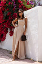  Sukienka Model Alex 273918550 Beige - LaBalancia 