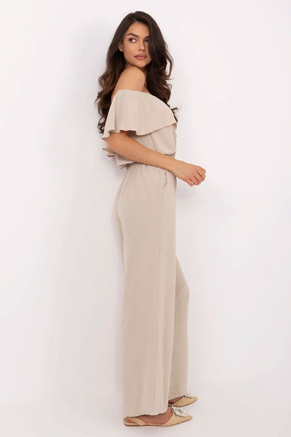   Kombinezon Model MI-KO-T52.67 Beige - Italy Moda 