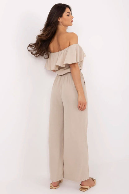   Kombinezon Model MI-KO-T52.67 Beige - Italy Moda 