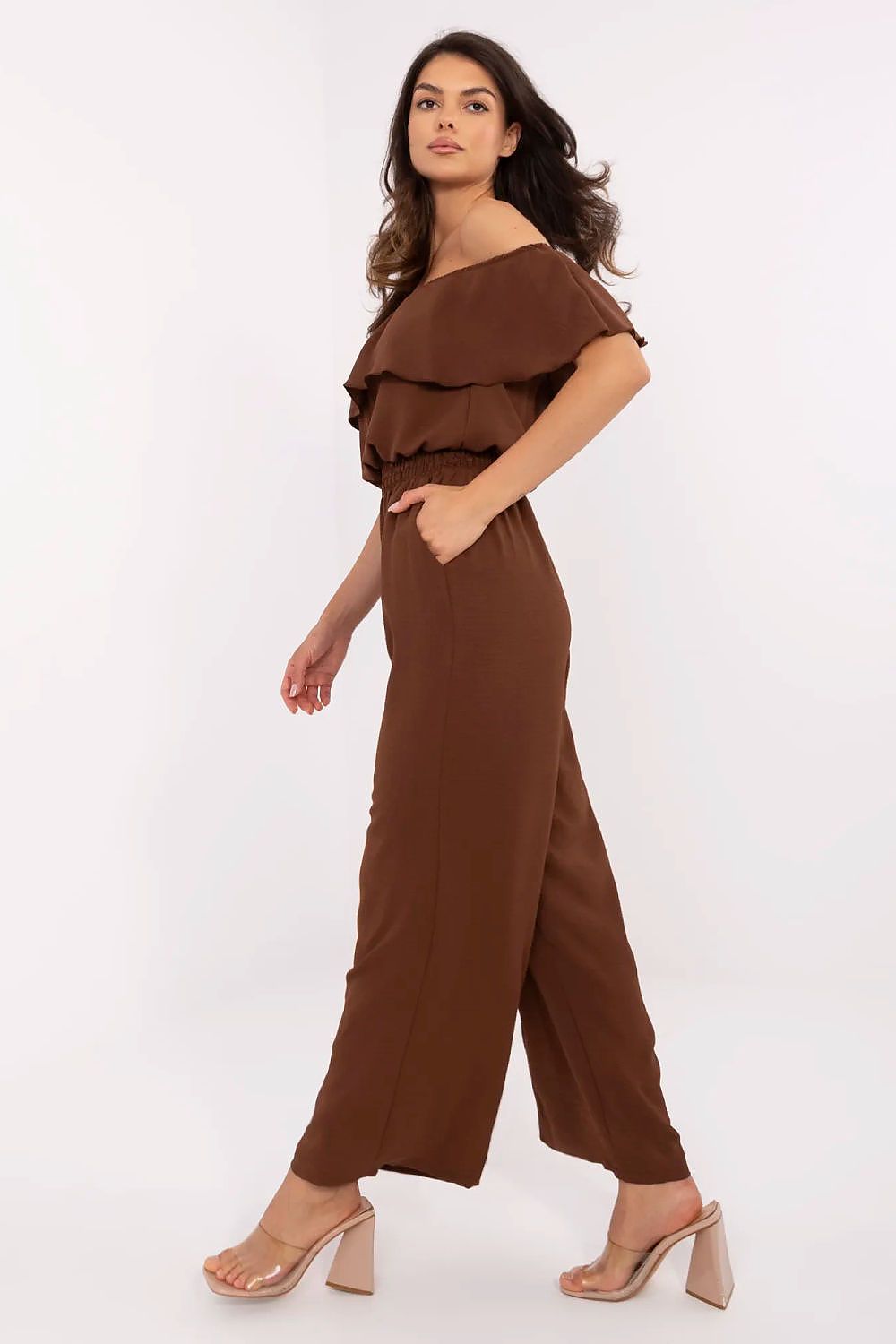   Kombinezon Model MI-KO-T52.67 Brown - Italy Moda 