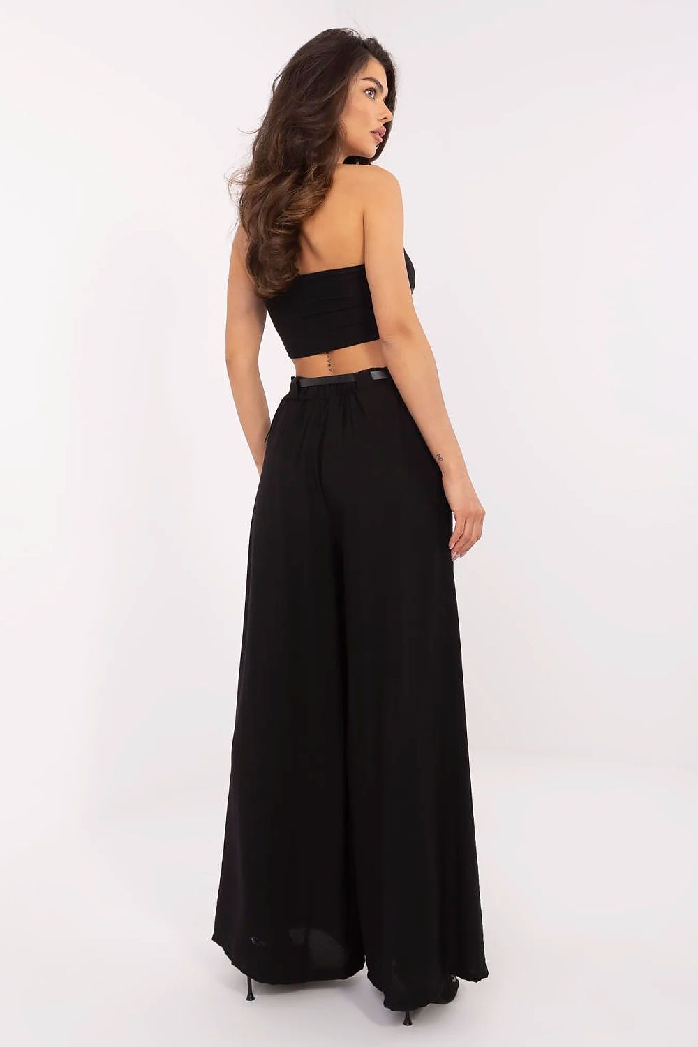  Spodnie Damskie Model MI-SP-A2476.95 Black - Italy Moda 