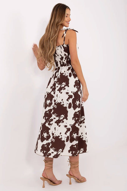  Sukienka Model MI-SK-23817-10.78 Brown - Italy Moda 