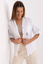   Koszula Damska Model DHJ-KS-25157.87 White - Italy Moda 
