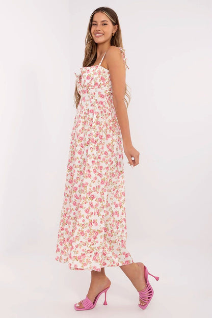  Sukienka Model MI-SK-23817-2.00 Ecru - Italy Moda 