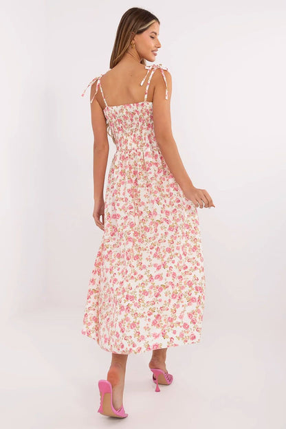  Sukienka Model MI-SK-23817-2.00 Ecru - Italy Moda 