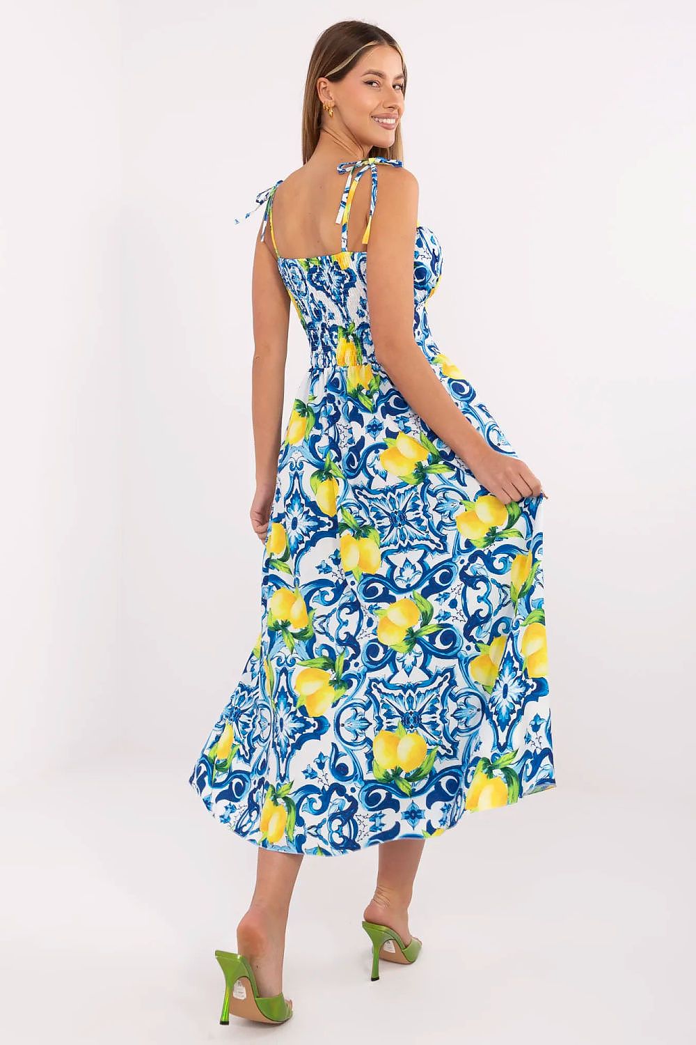  Sukienka Model MI-SK-23817-11.89 Blue - Italy Moda 