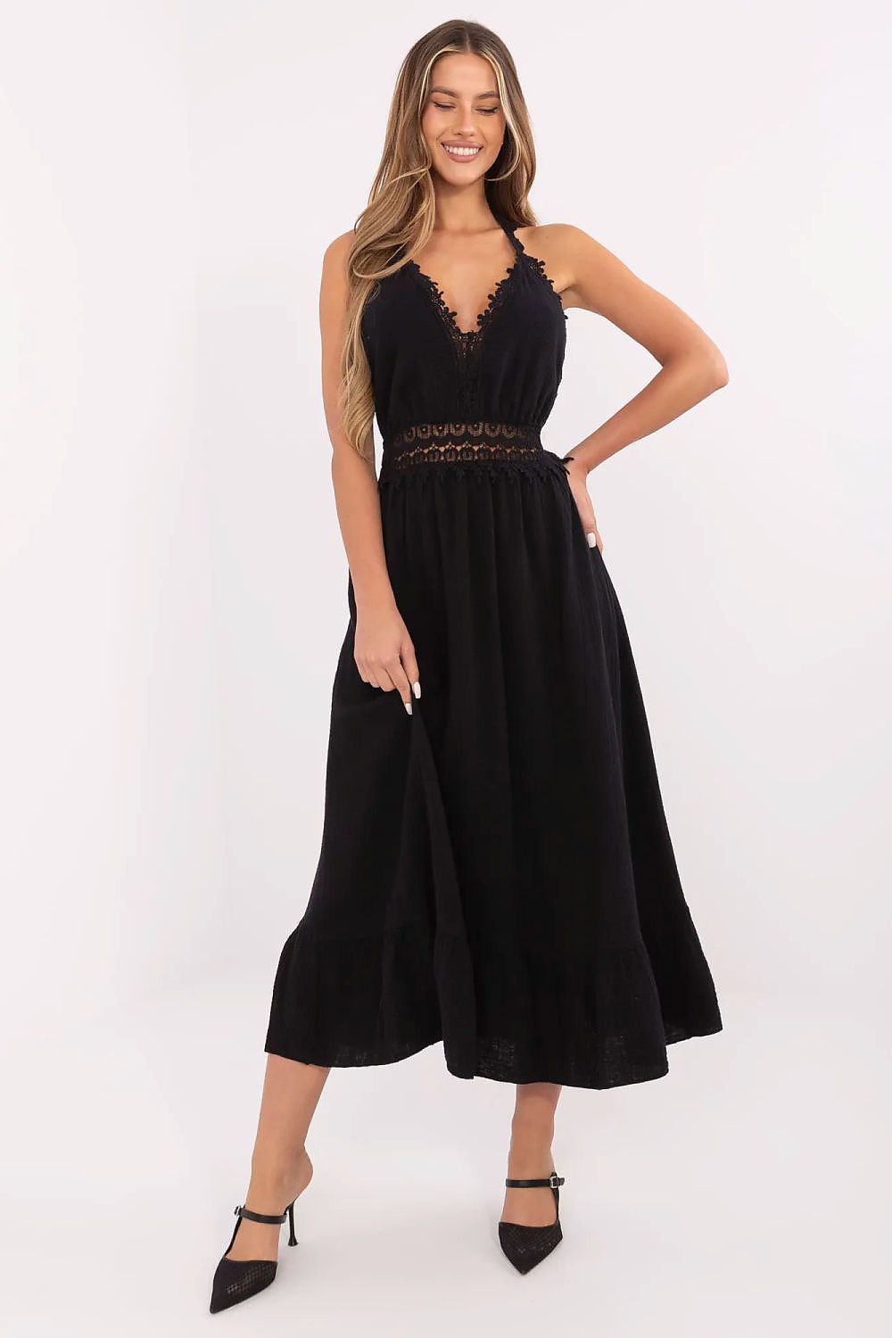  Sukienka Model MI-SK-88573.83 Black - Italy Moda 