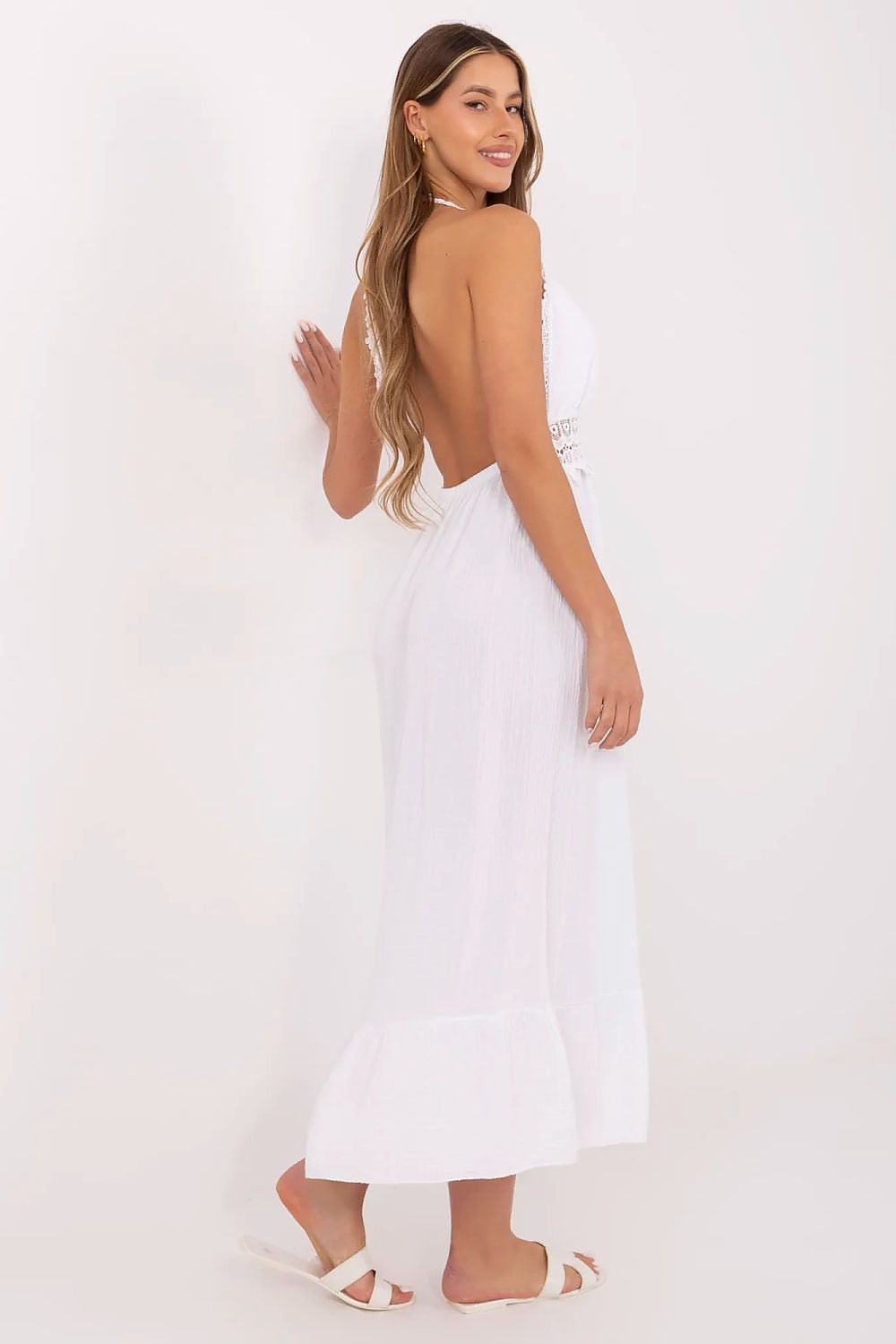  Sukienka Model MI-SK-88573.83 White - Italy Moda 