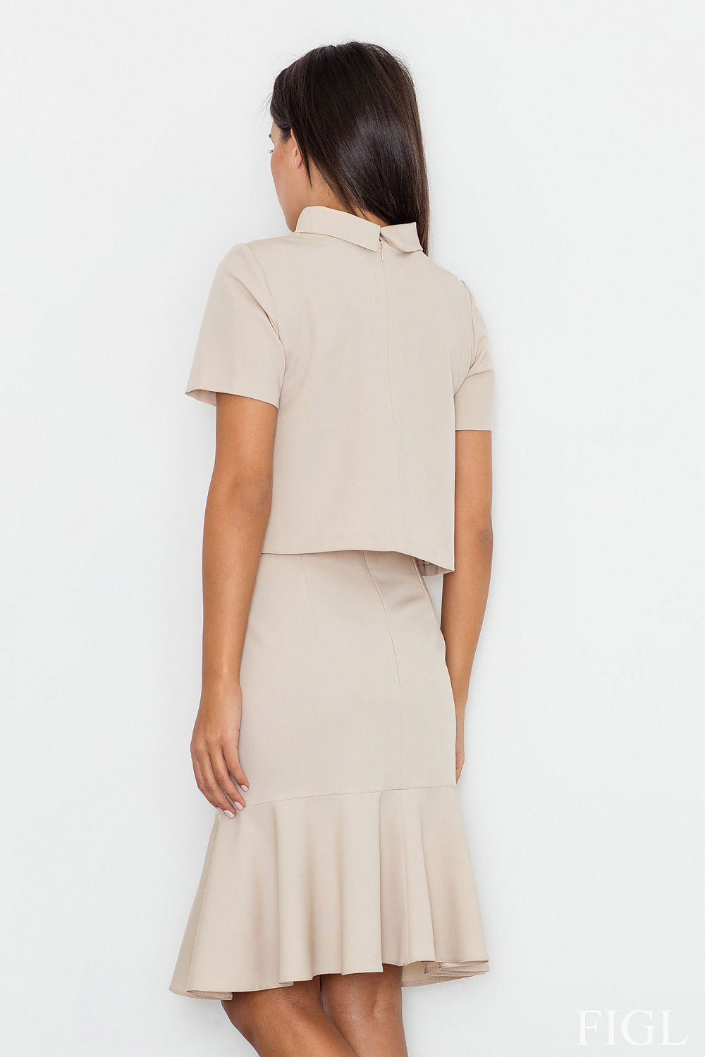  Bluzka Model M542 Beige - Figl 