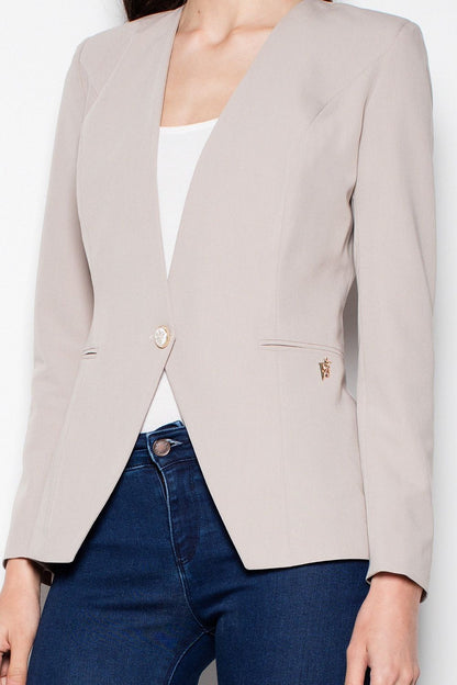   Żakiet Model VT086 Beige - Venaton 