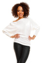   Sweter model 70003 White - PeeKaBoo 