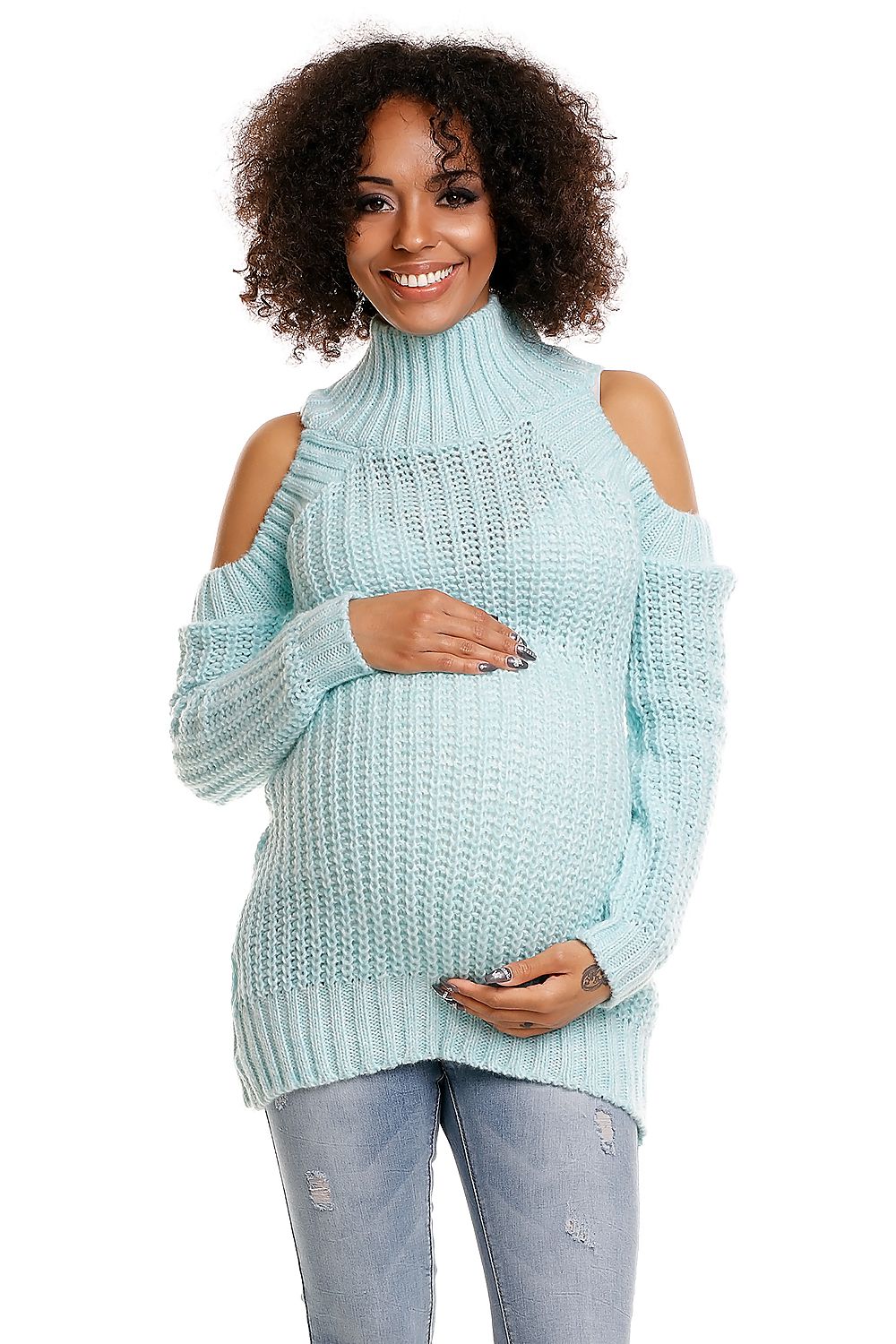   Sweter model 30040C Ice Mint - PeeKaBoo 