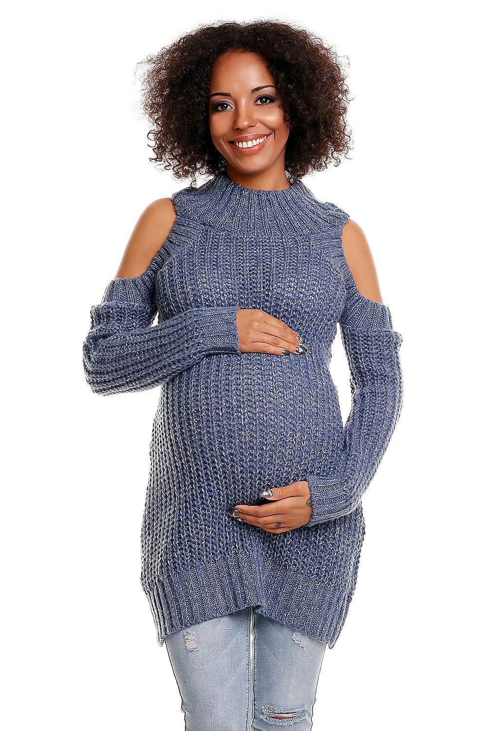   Sweter model 30040C Jeans - PeeKaBoo 