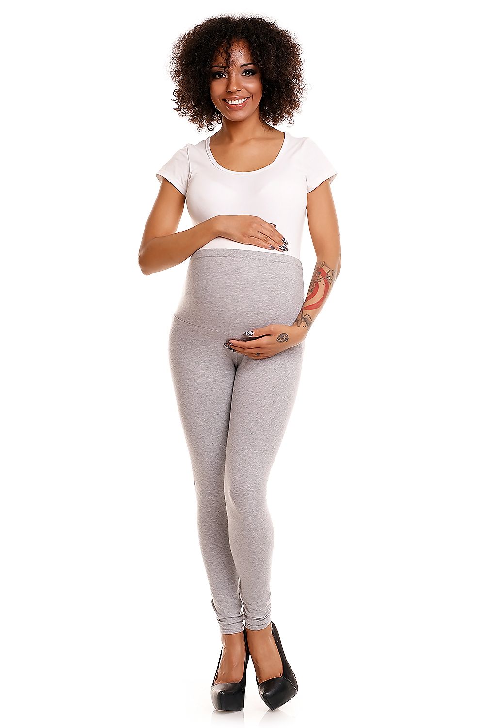   Legginsy model 1469W Light Gray - PeeKaBoo 