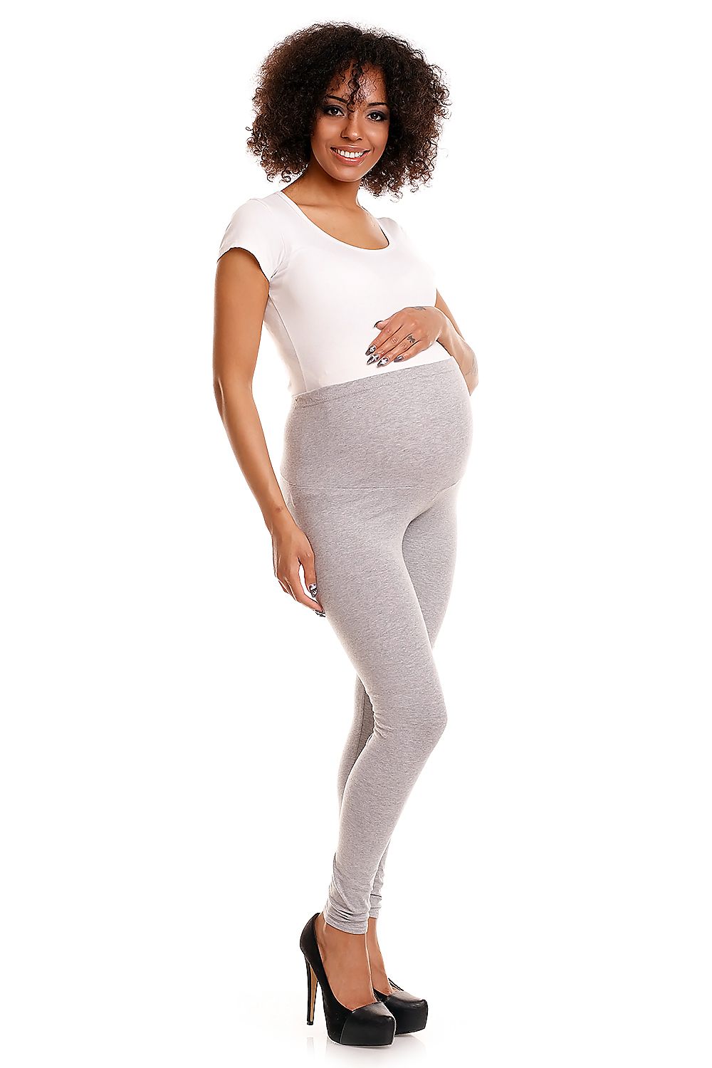   Legginsy model 1469W Light Gray - PeeKaBoo 