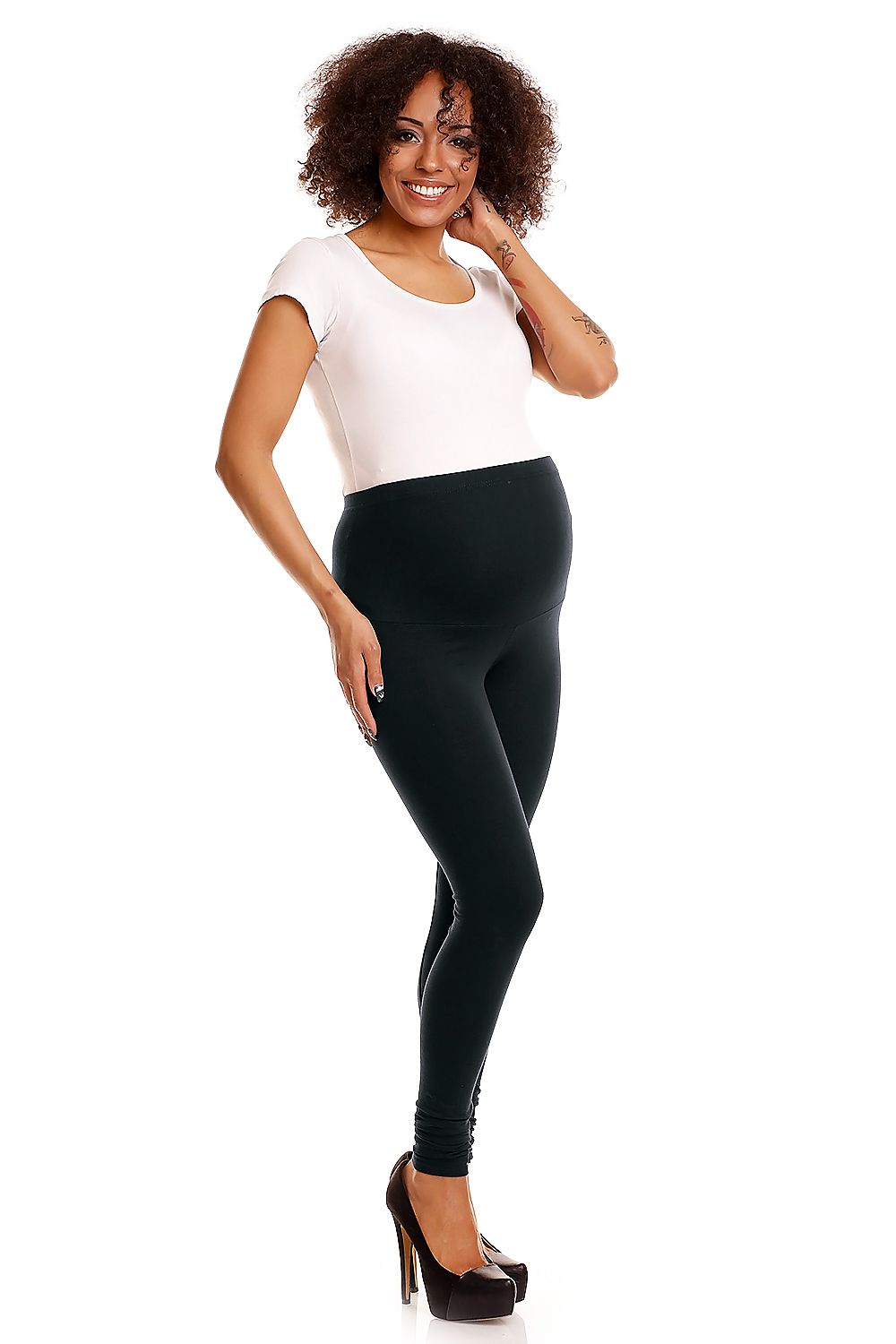   Legginsy model 1469W Black - PeeKaBoo 