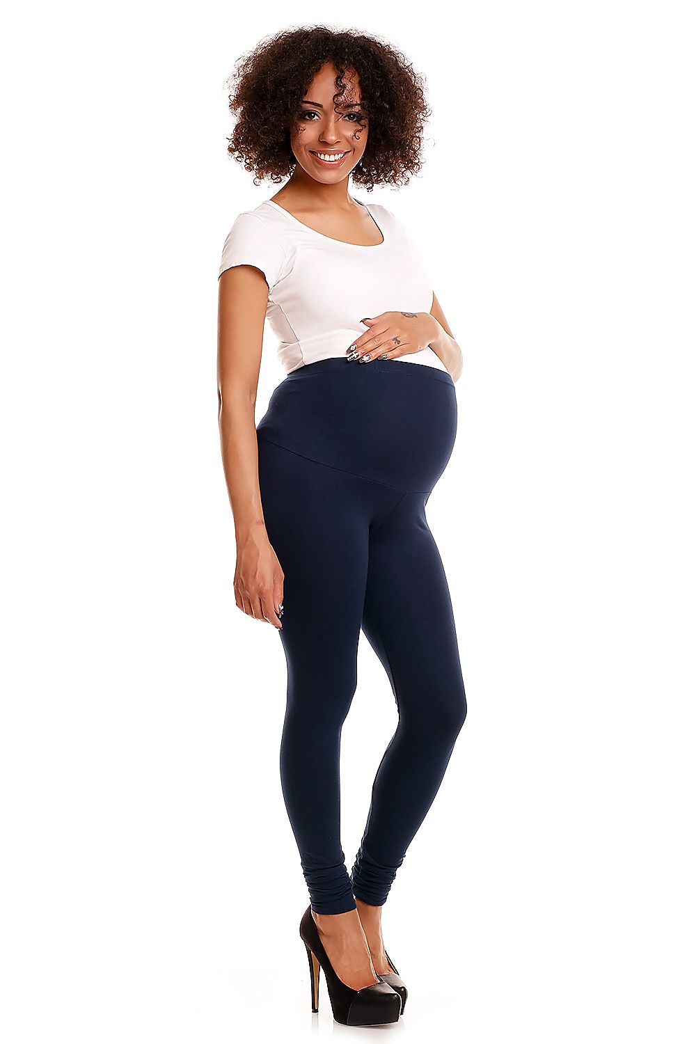  Legginsy model 1469W Navy - PeeKaBoo 