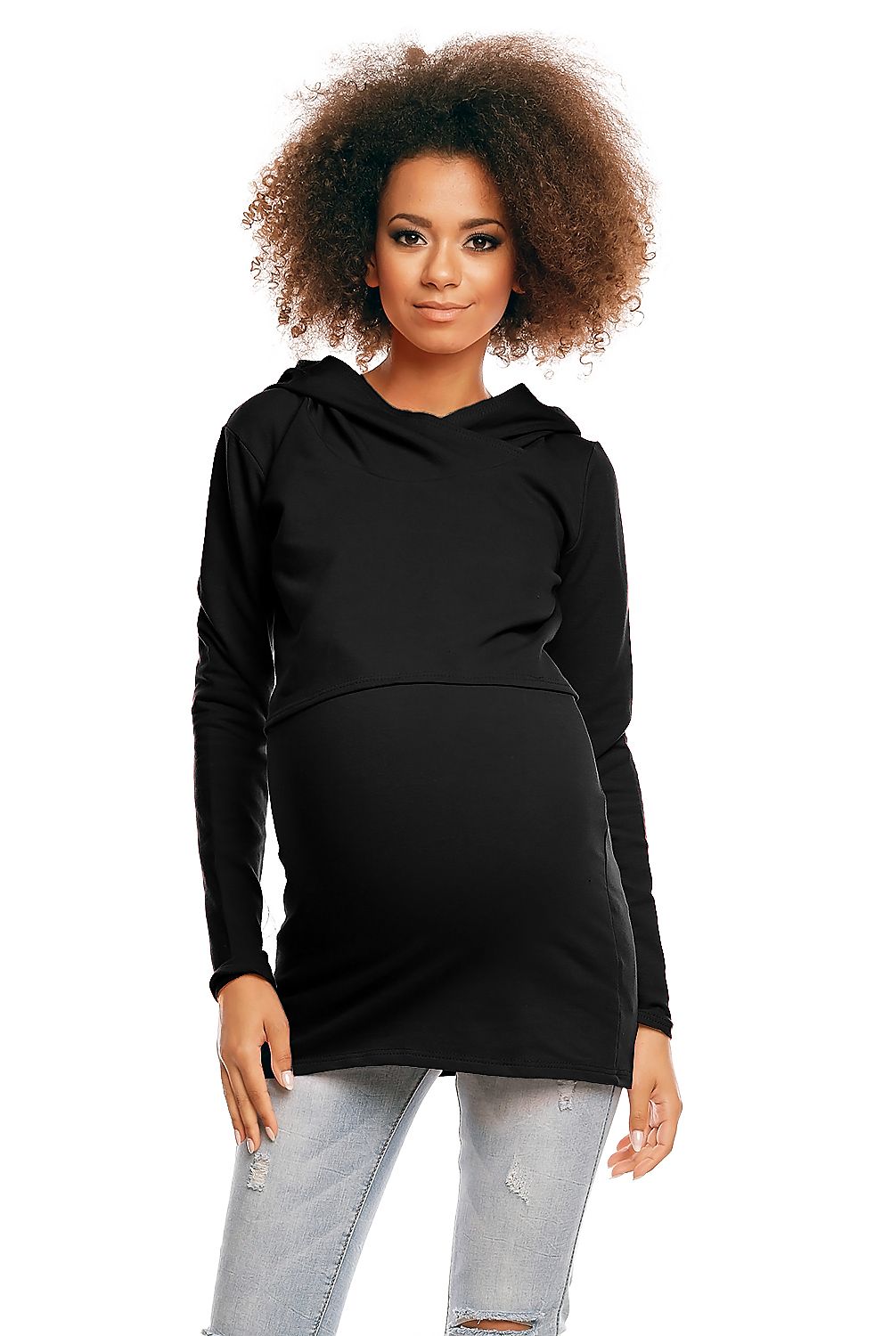   Bluza model 1473 Black - PeeKaBoo 