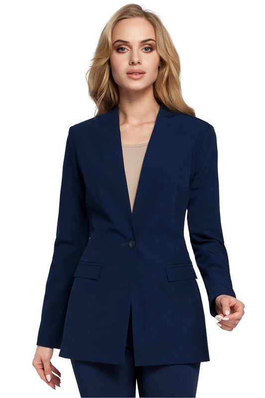   Żakiet Model MOE304 Navy - Moe 