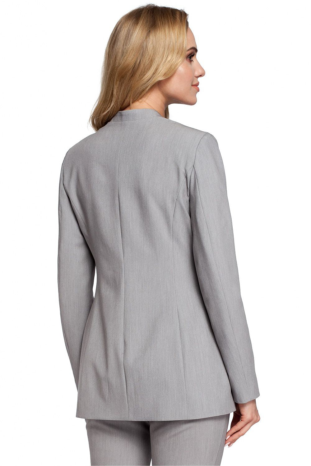   Żakiet Model MOE304 Grey - Moe 