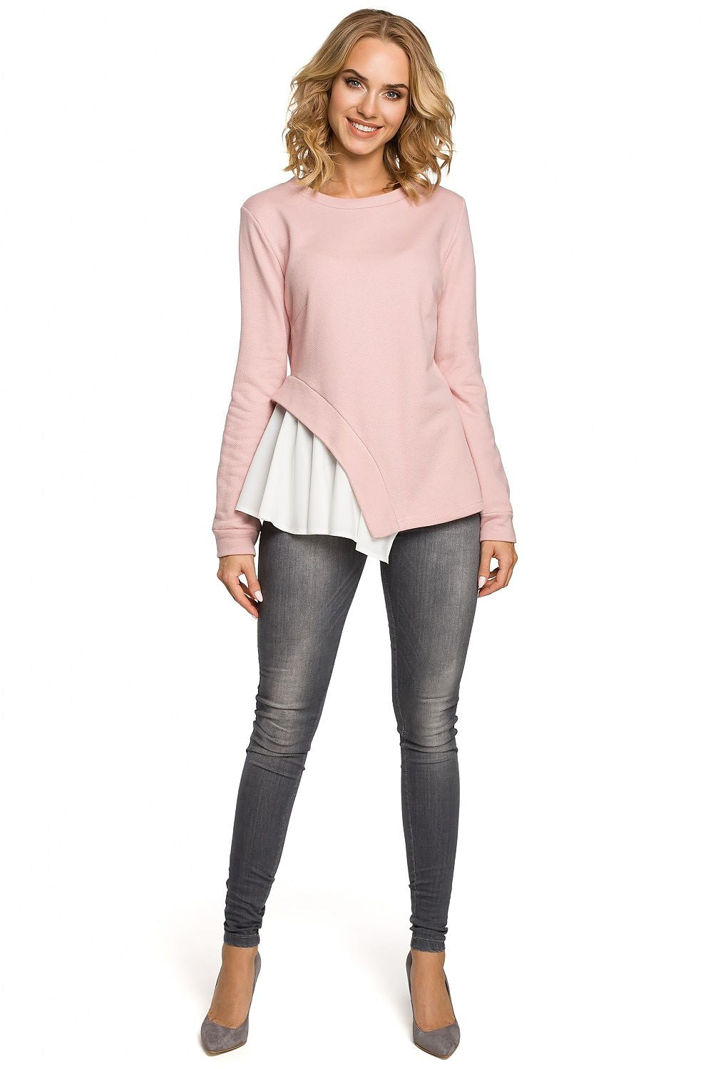   Bluzka Model MOE333 Powder Pink - Moe 