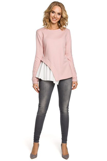   Bluzka Model MOE333 Powder Pink - Moe 