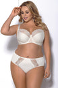  Biustonosz Soft Biustonosz Semi-Soft Model  K357 Blanca Ecru - Gorsenia Lingerie 