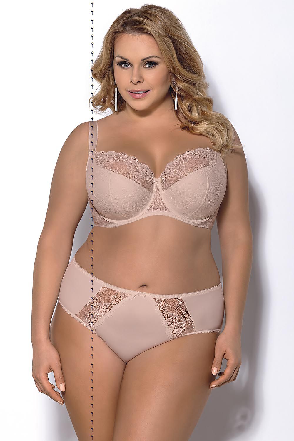  Biustonosz Soft Biustonosz Semi-Soft Model K357 Blanca Beige - Gorsenia Lingerie 