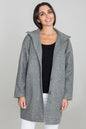   Płaszcz Damski Model M589 Grey - Figl 