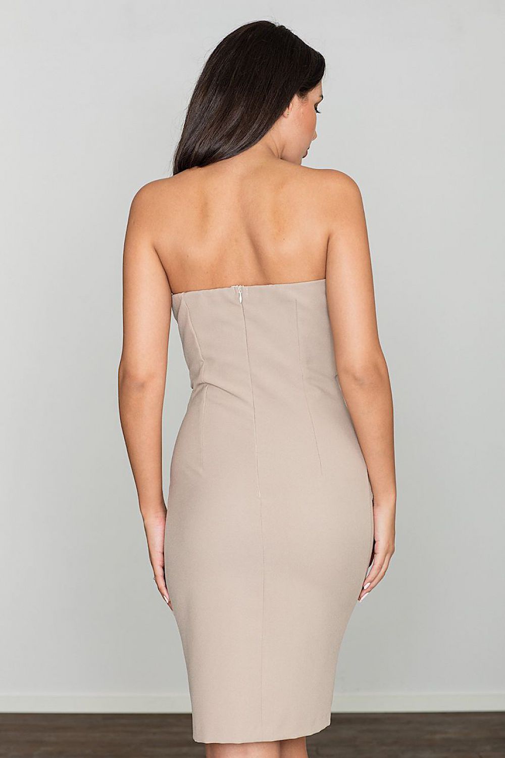   Sukienka Model M571 Beige - Figl 