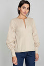   Bluzka Model M561 Beige - Figl 