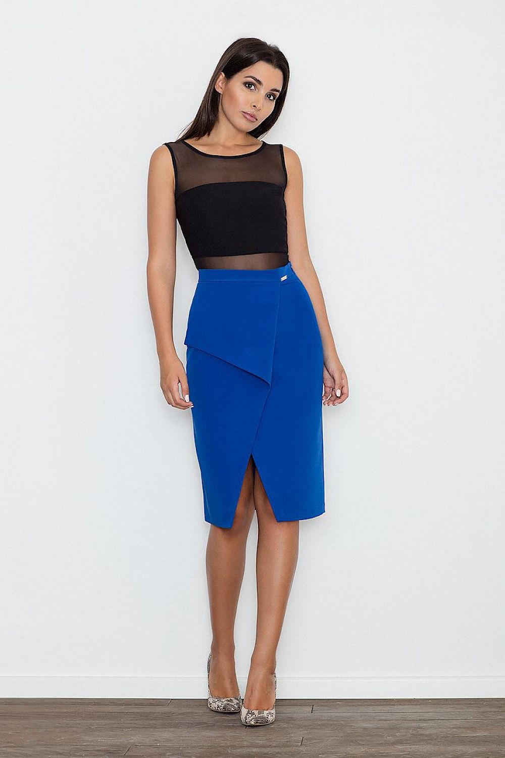  Spódnica Model M559 Blue - Figl 