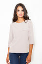   Bluzka Model M393 Beige - Figl 