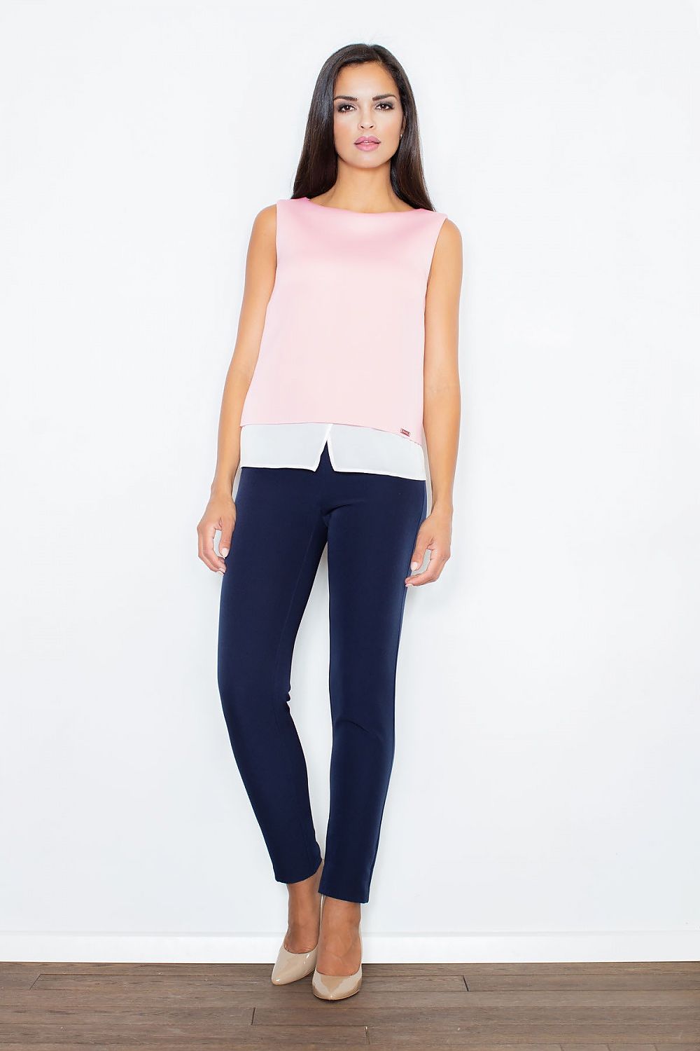   Bluzka Model M365 Pink - Figl 