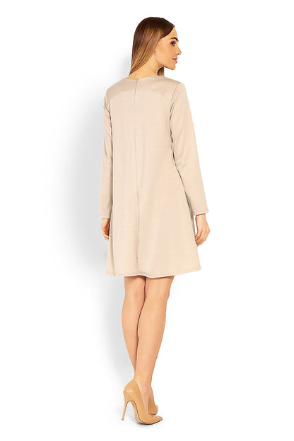  Sukienka Model 1359 Beige - PeeKaBoo 