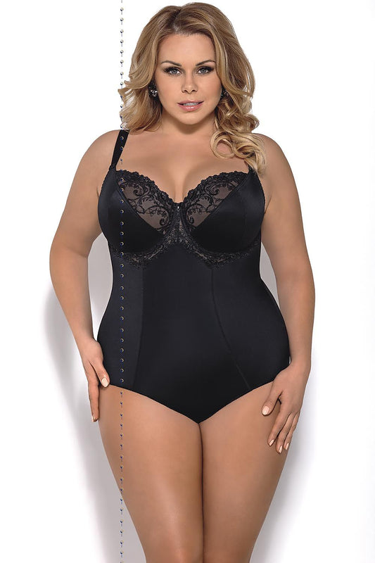  Gorsety, body, pasy Body Model K356 Gala Black - Gorsenia Lingerie 