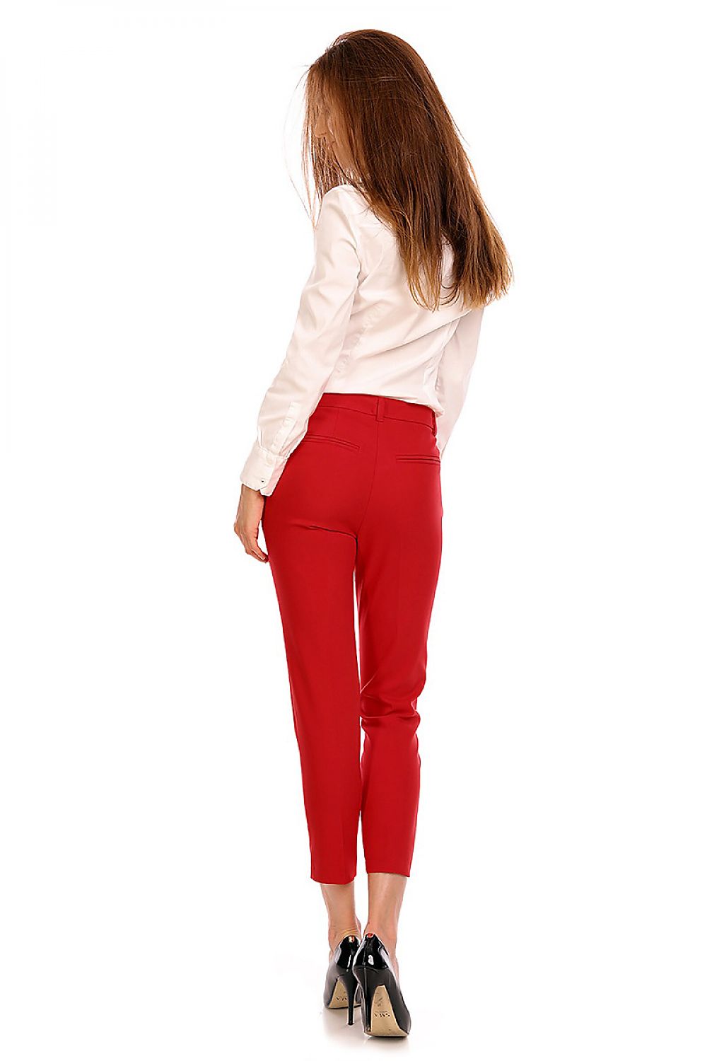   Spodnie Damskie Model 08 Red - Cabba 