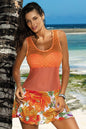  Sukienka Plażow Tunika Model Rita Incas M-415 Orange - Marko 